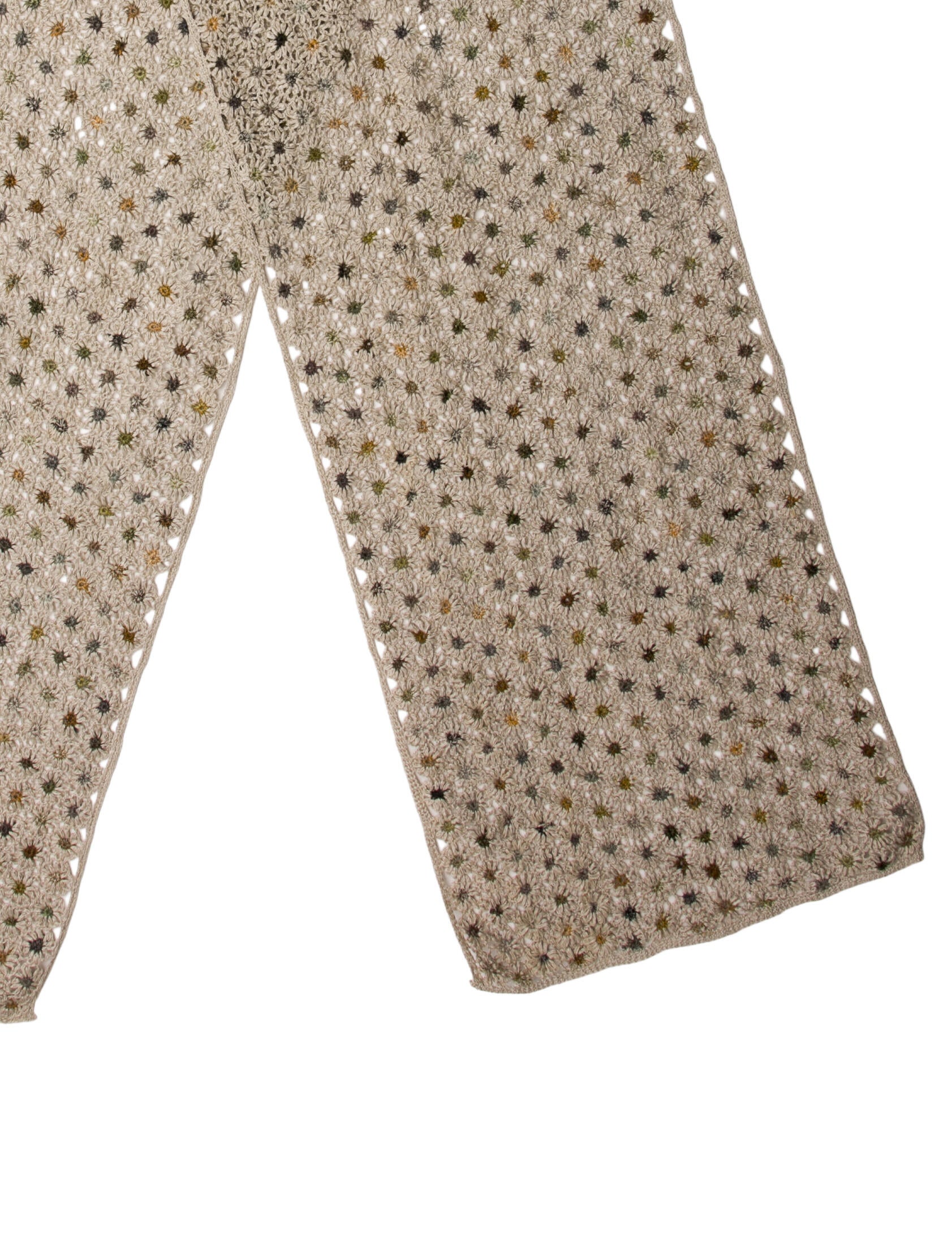 Sophie Digard Wool Floral Print Scarf