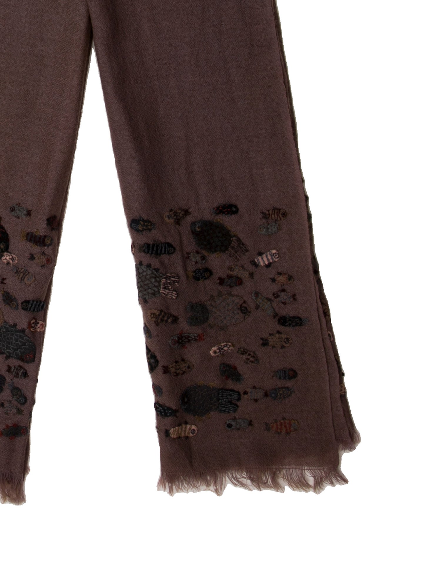 Sophie Digard Cashmere Printed Scarf w/ Tags