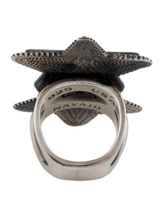 Cody Sanderson Two Star Cocktail Ring