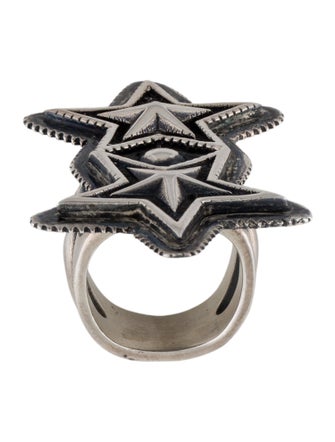 Cody Sanderson Two Star Cocktail Ring