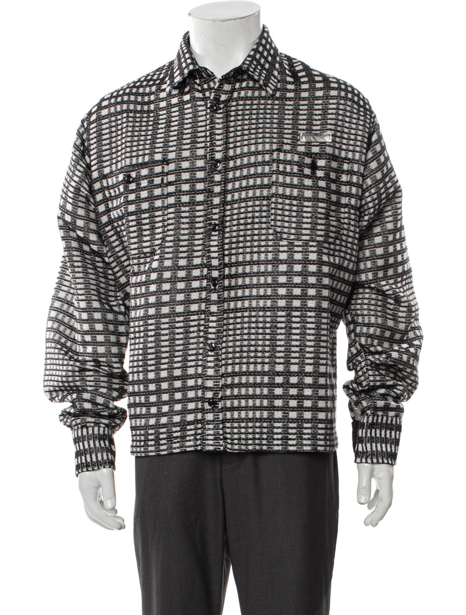 4S Designs Plaid Print Jacket w/ Tags