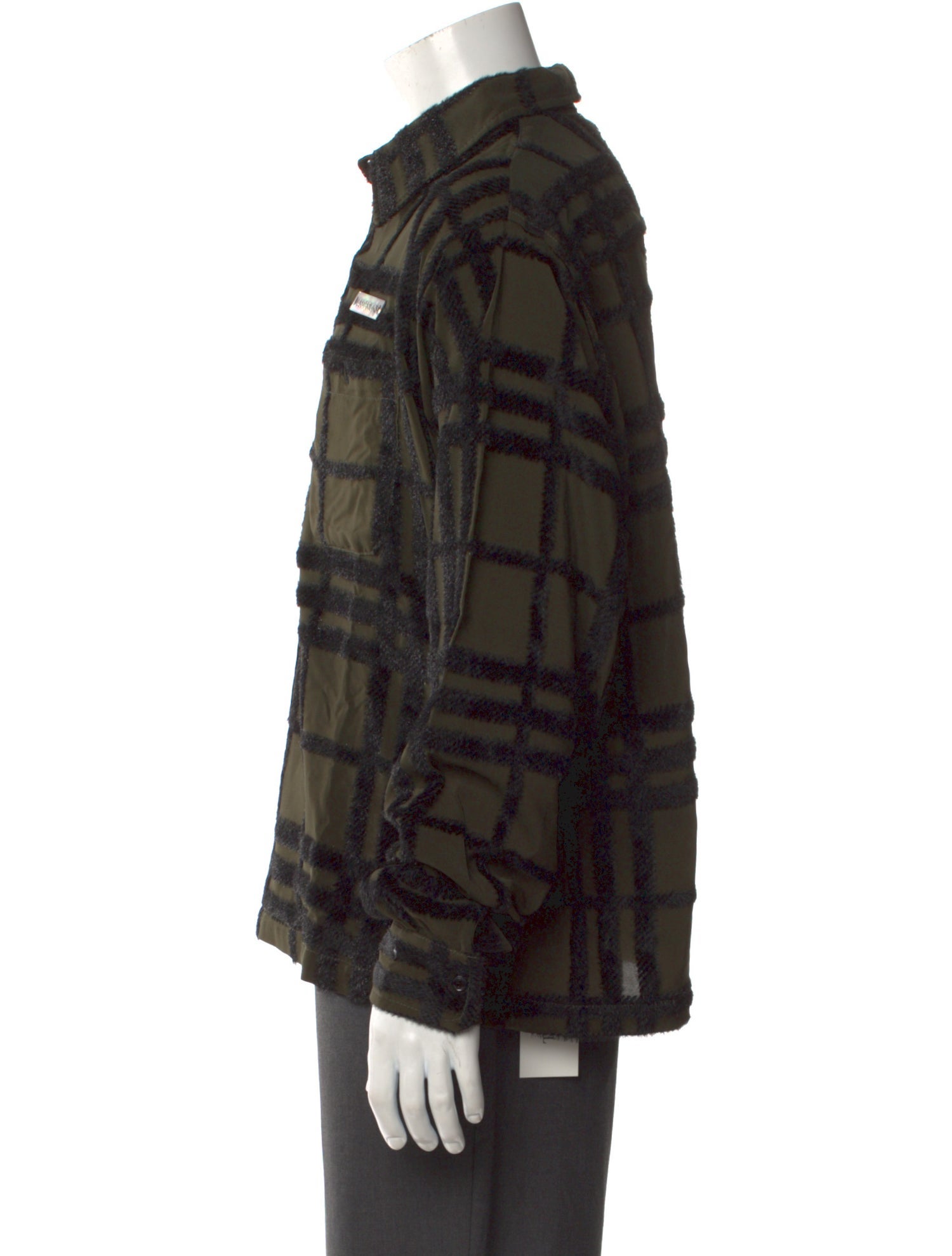 4S Designs Plaid Print Long Sleeve Shirt w/ Tags