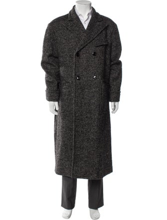 4S Designs Virgin Wool Tweed Pattern Peacoat