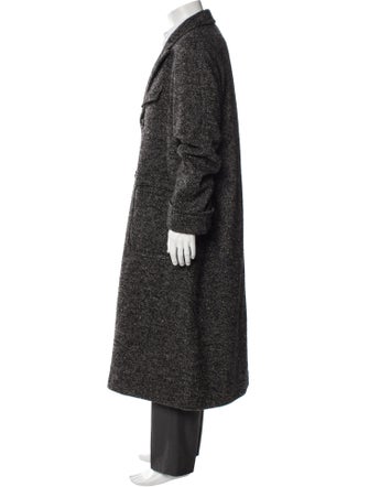 4S Designs Virgin Wool Tweed Pattern Peacoat