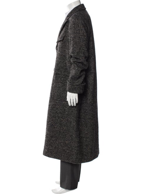 4S Designs Virgin Wool Tweed Pattern Peacoat
