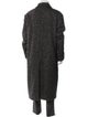 4S Designs Virgin Wool Tweed Pattern Peacoat