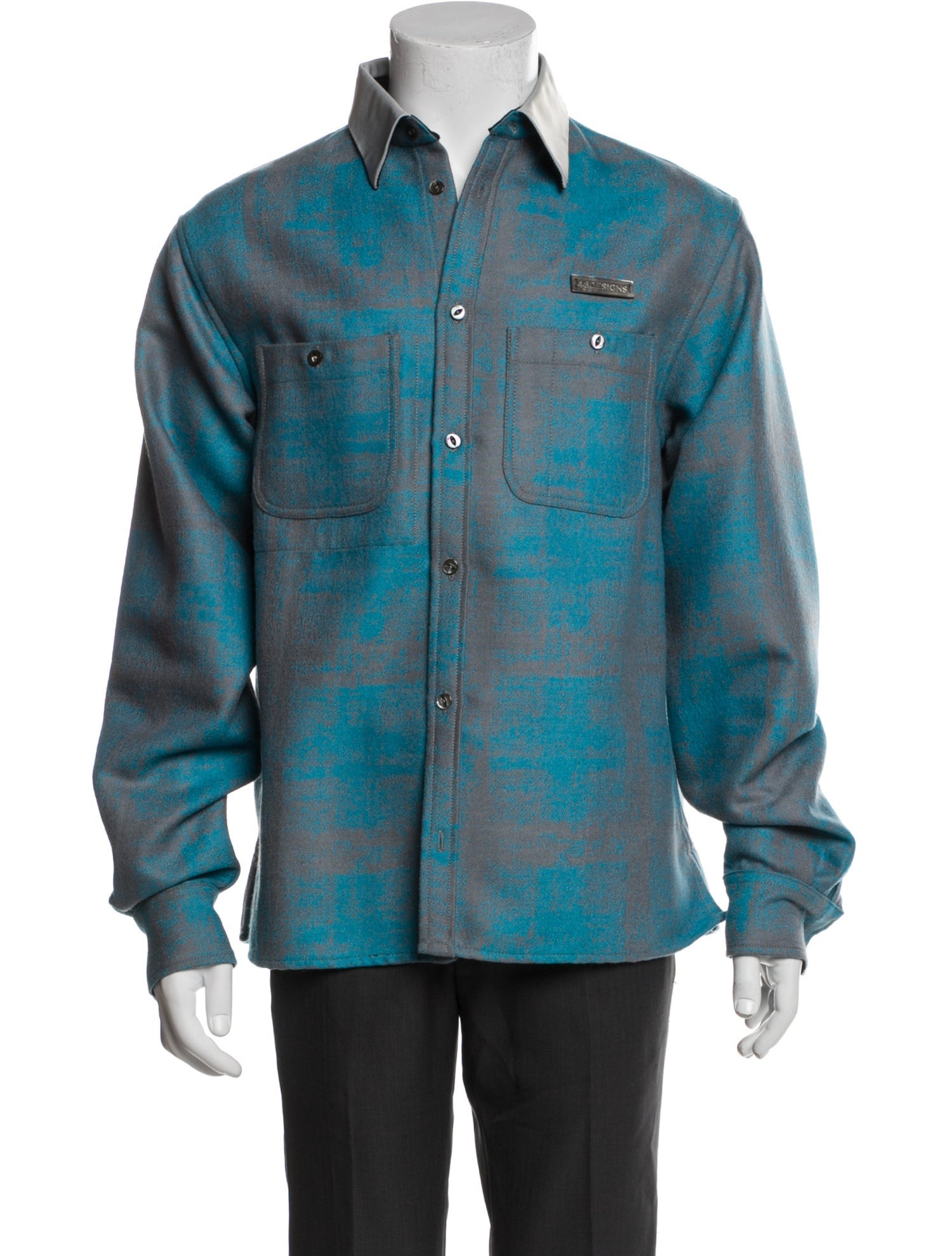 4S Designs Virgin Wool Denim Jacket