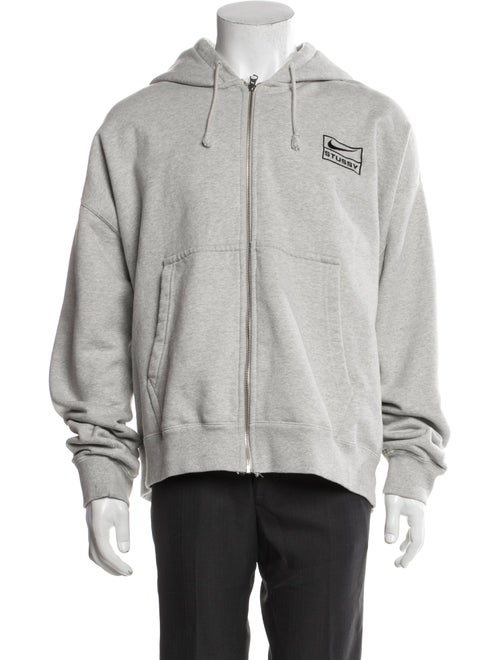 Stussy x Dickies Graphic Print Crew Neck Hoodie