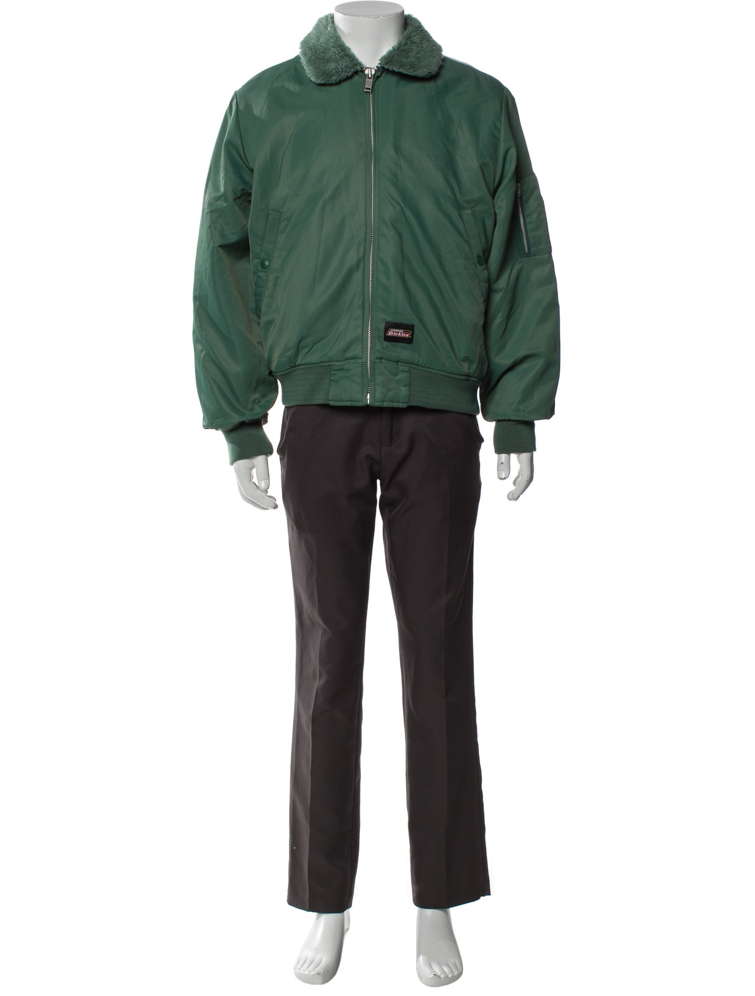 Supreme x Dickies 2023 Fur Collar Bomber Parka