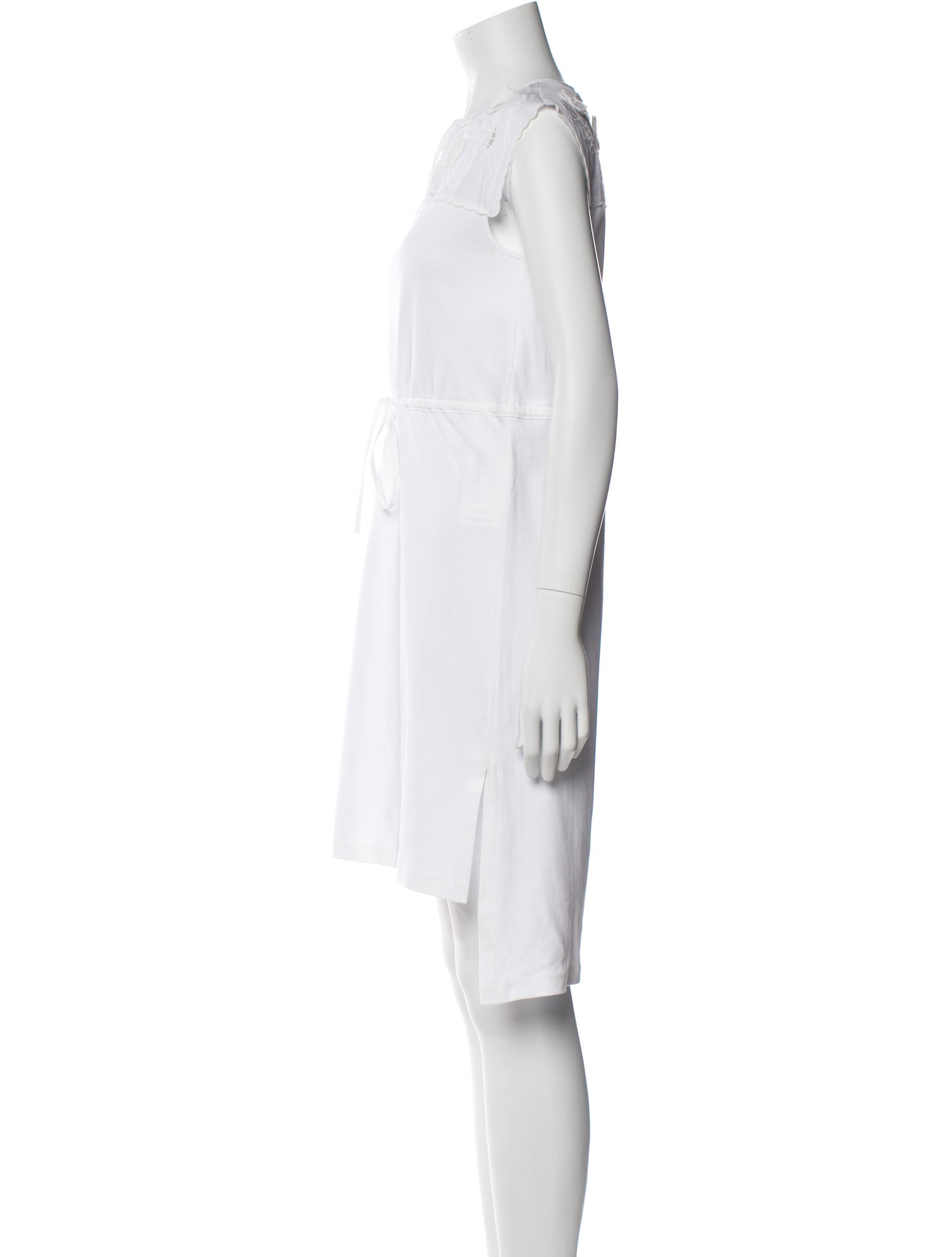 See by Chloé Crew Neck Knee-Length Dress