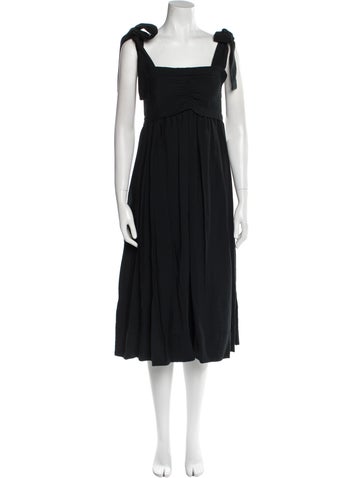 See by Chloé Dresses Square Neckline Midi Length Dress Us2, Fr34 | XS