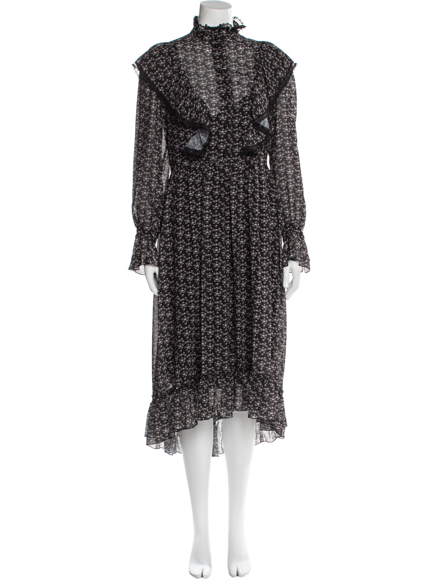 See by Chloé Floral Print Long Dress w/ Tags