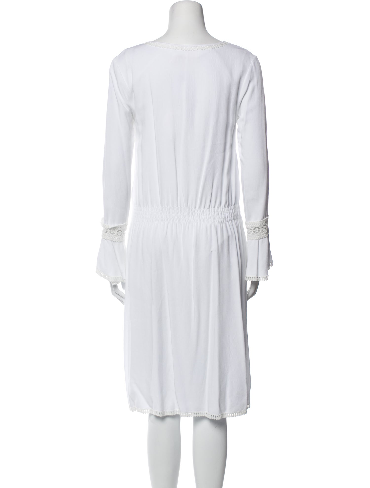 See by Chloé V-Neck Knee-Length Dress