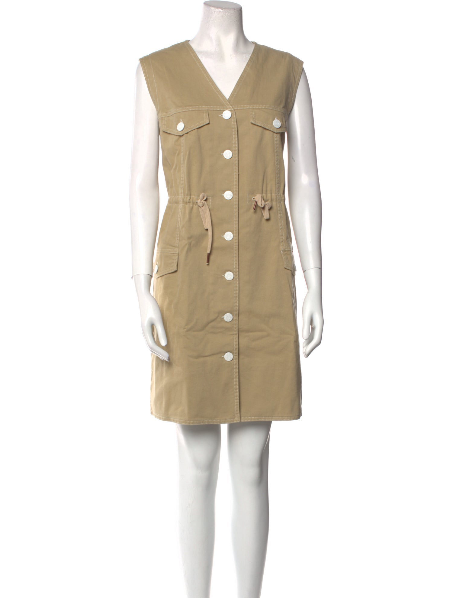 See by Chloé V-Neck Mini Dress