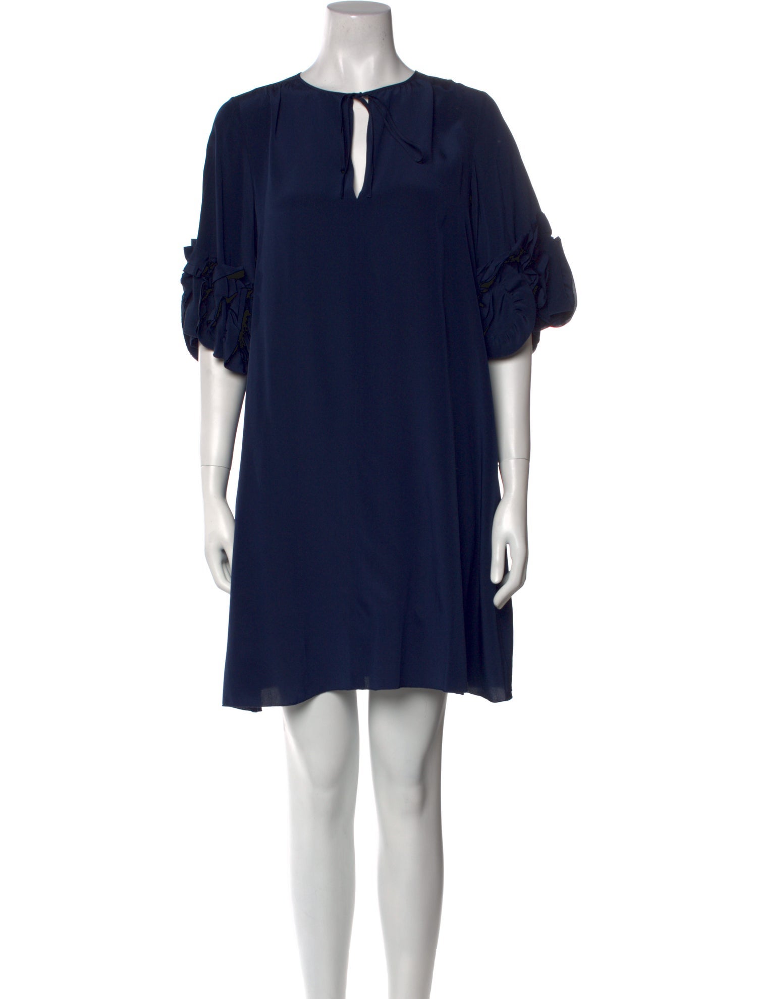 See by Chloé V-Neck Mini Dress