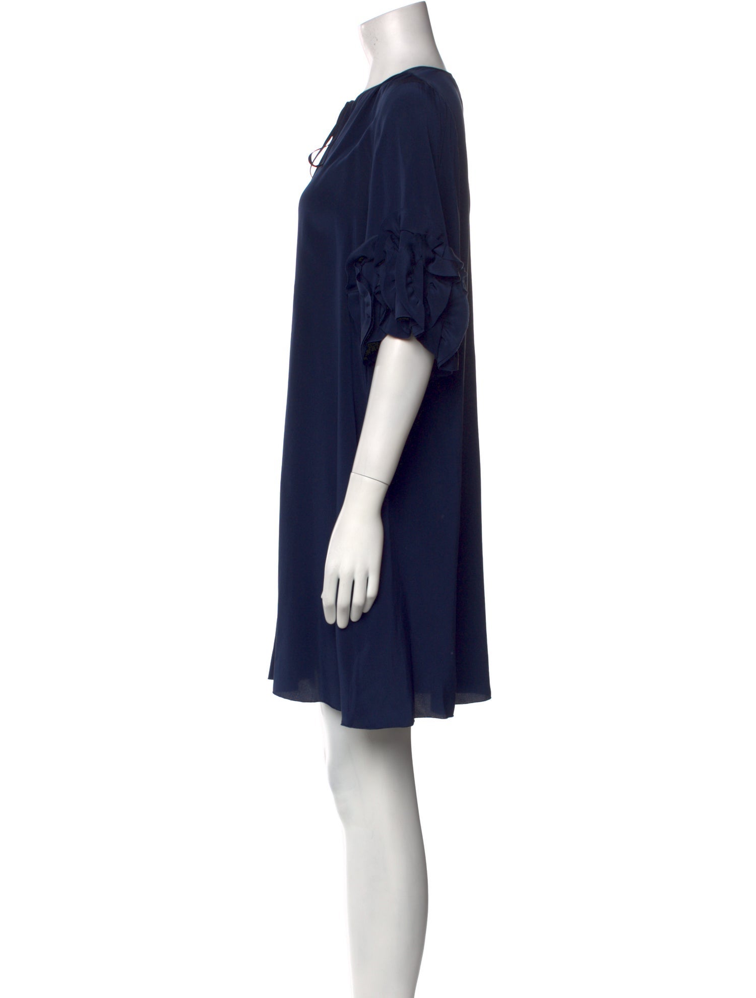 See by Chloé V-Neck Mini Dress