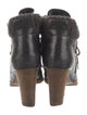See by Chloé Leather Lace-Up Boots