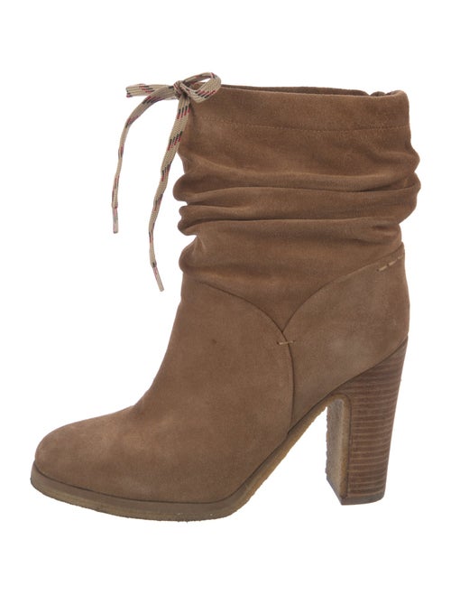 See by Chloé Suede Lace-Up Boots