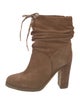 See by Chloé Suede Lace-Up Boots