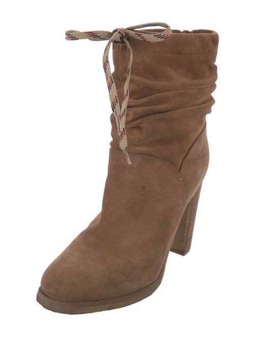 See by Chloé Suede Lace-Up Boots
