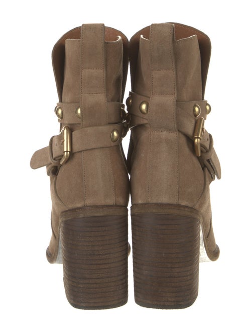 See by Chloé Suede Studded Accents Boots