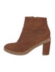 See by Chloé Suede Scalloped Accent Boots