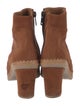 See by Chloé Suede Scalloped Accent Boots