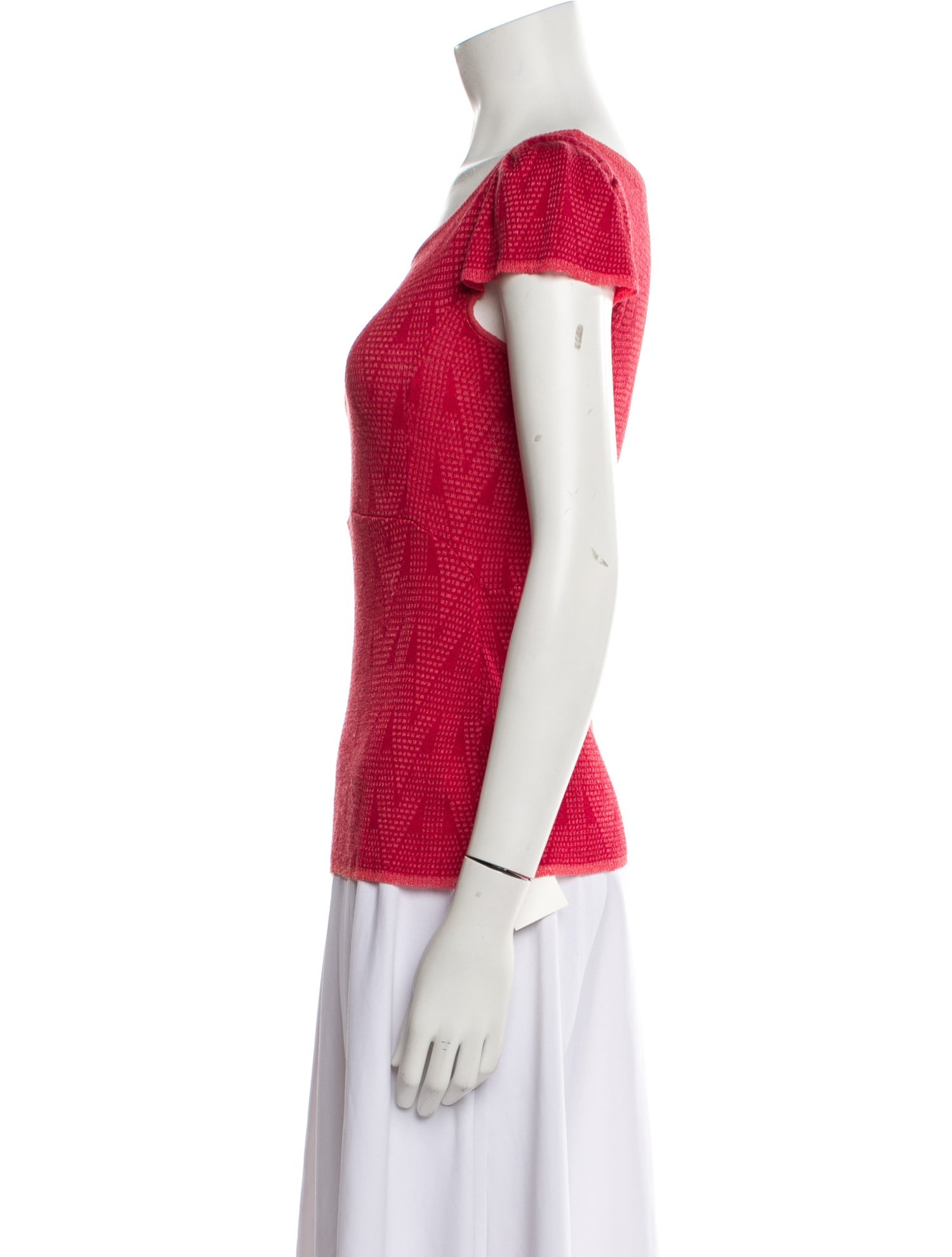 See by Chloé Scoop Neck Short Sleeve T-Shirt w/ Tags