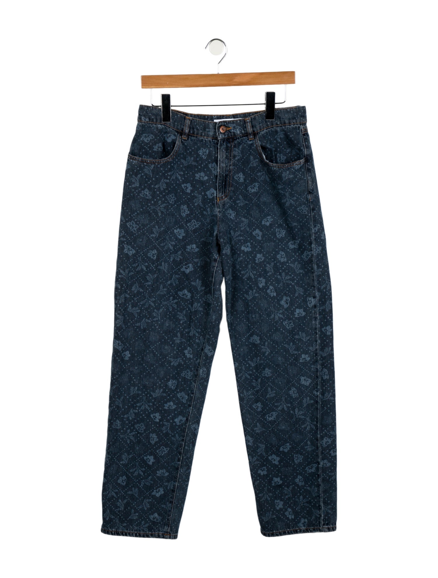 See by Chloé Mid-Rise Straight Leg Jeans