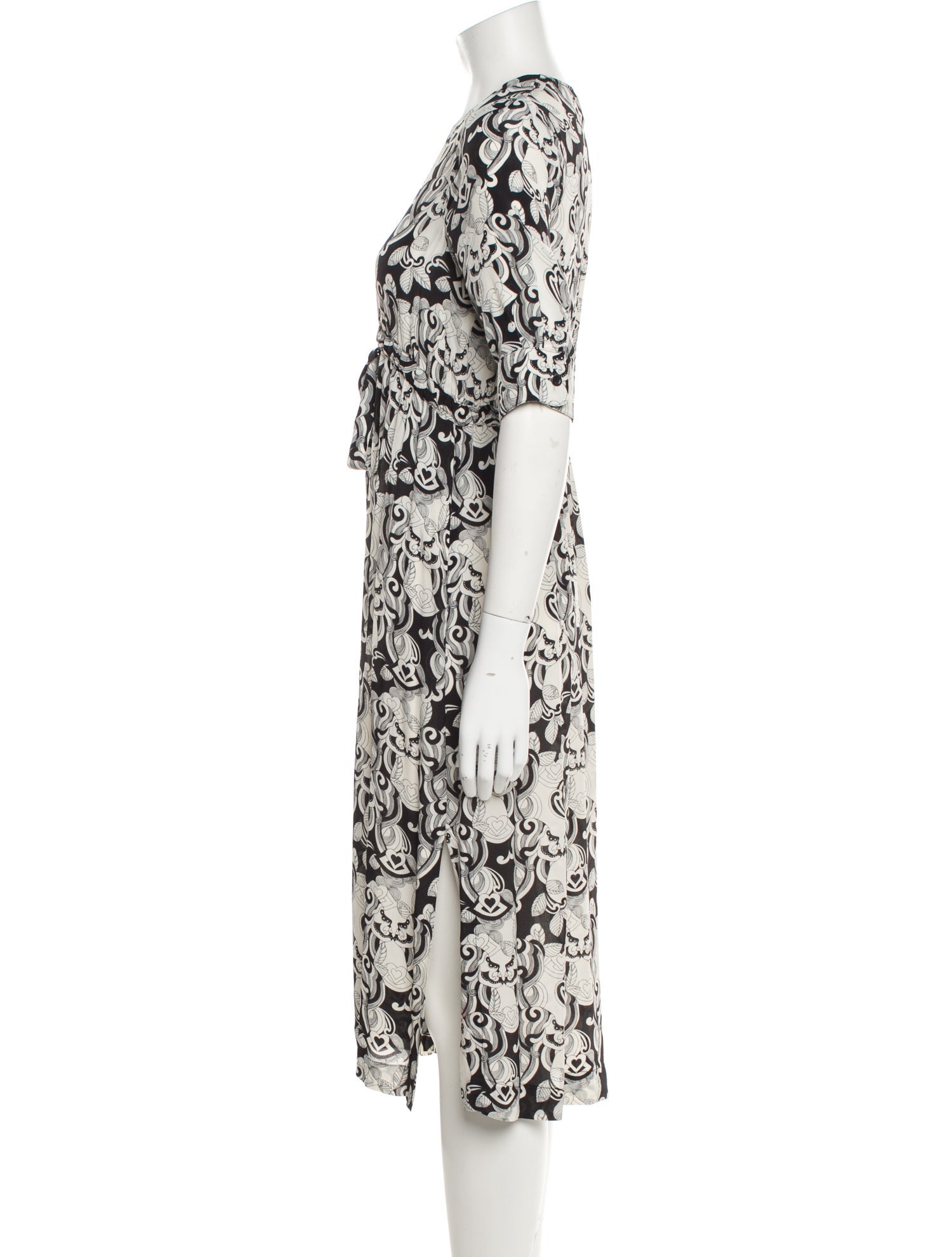 See by Chloé Printed Midi Length Dress