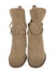 See by Chloé Suede Studded Accents Boots