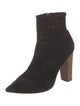 See by Chloé Suede Lasercut Accents Sock Boots