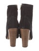 See by Chloé Suede Lasercut Accents Sock Boots