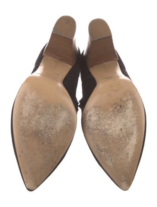 See by Chloé Suede Lasercut Accents Sock Boots