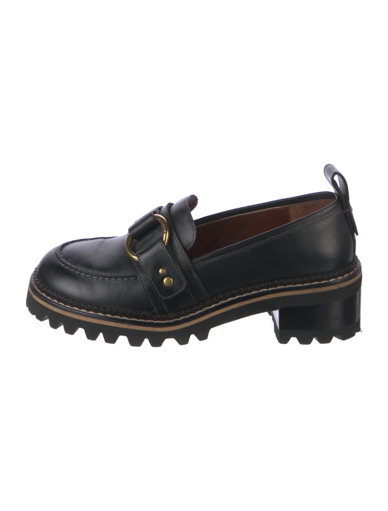 See by Chloé Leather Loafers