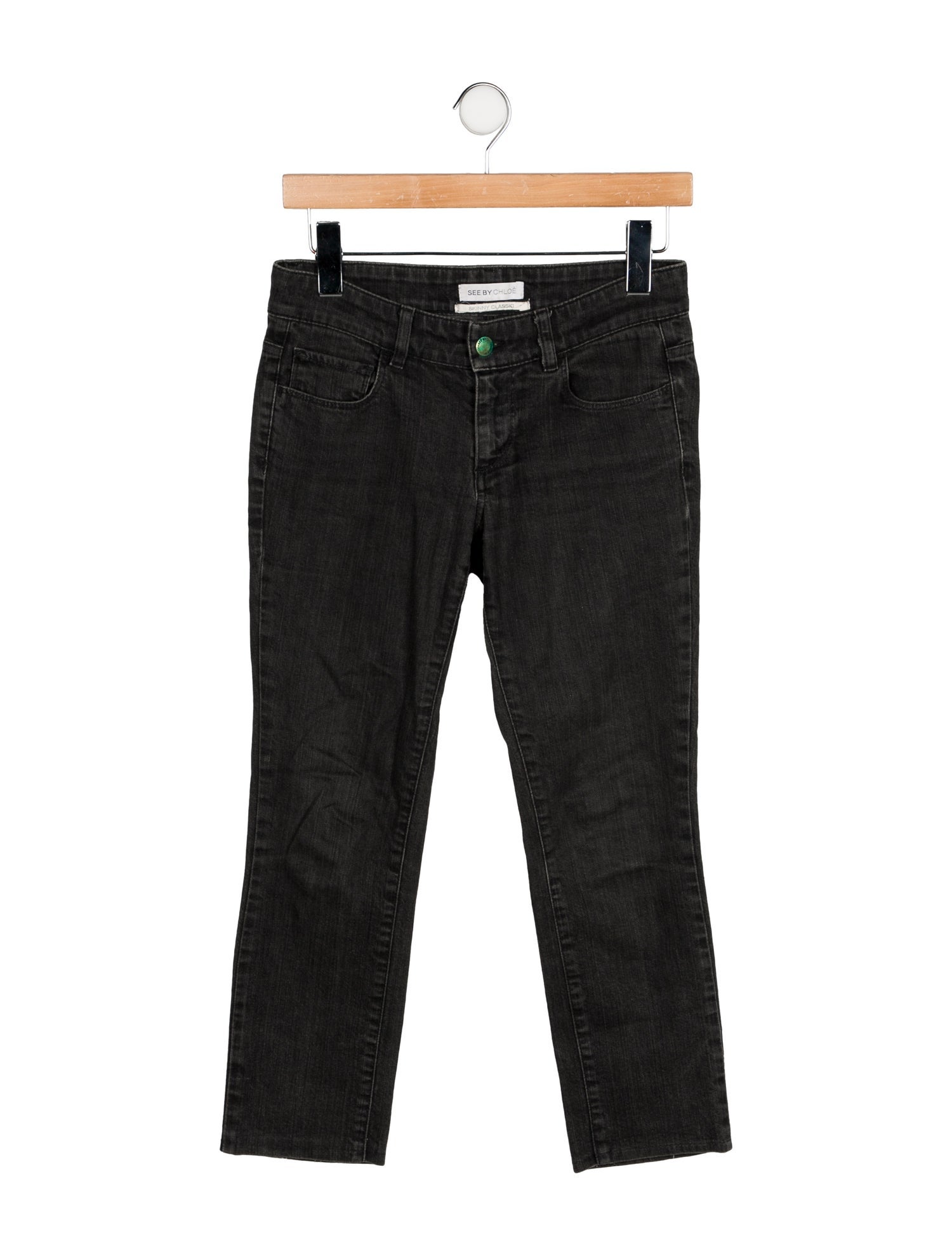 See by Chloé Low-Rise Straight Leg Jeans