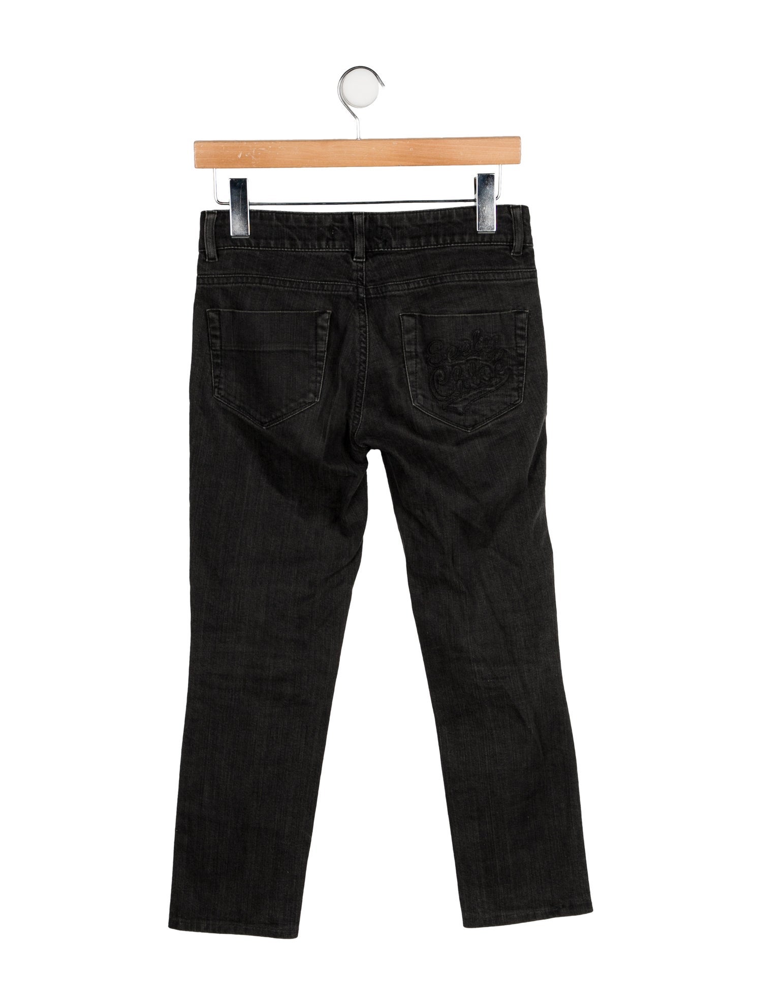 See by Chloé Low-Rise Straight Leg Jeans