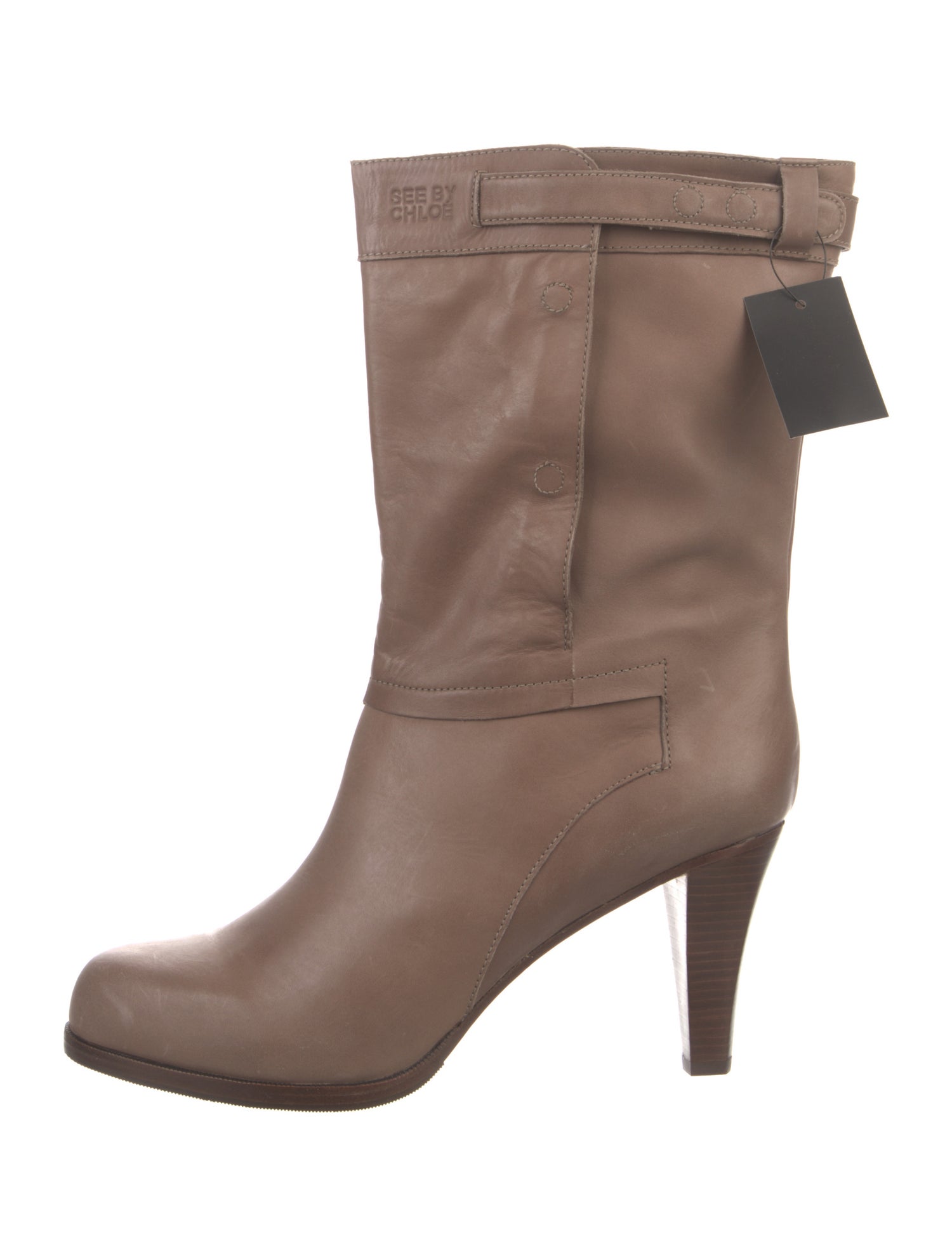 See by Chloé Leather Boots