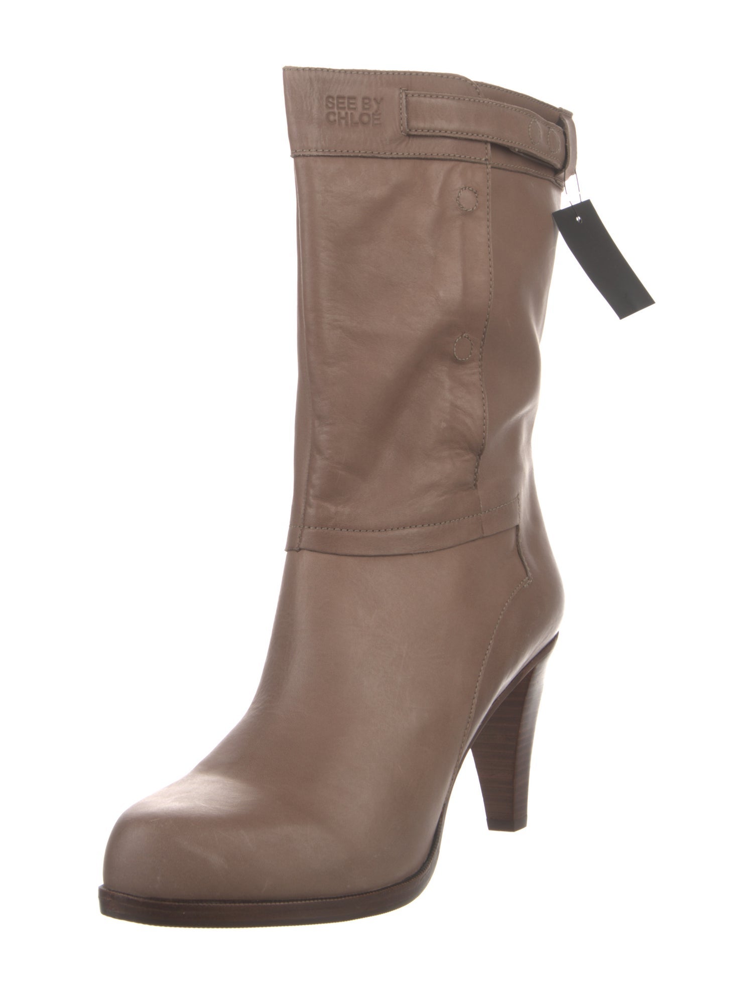 See by Chloé Leather Boots