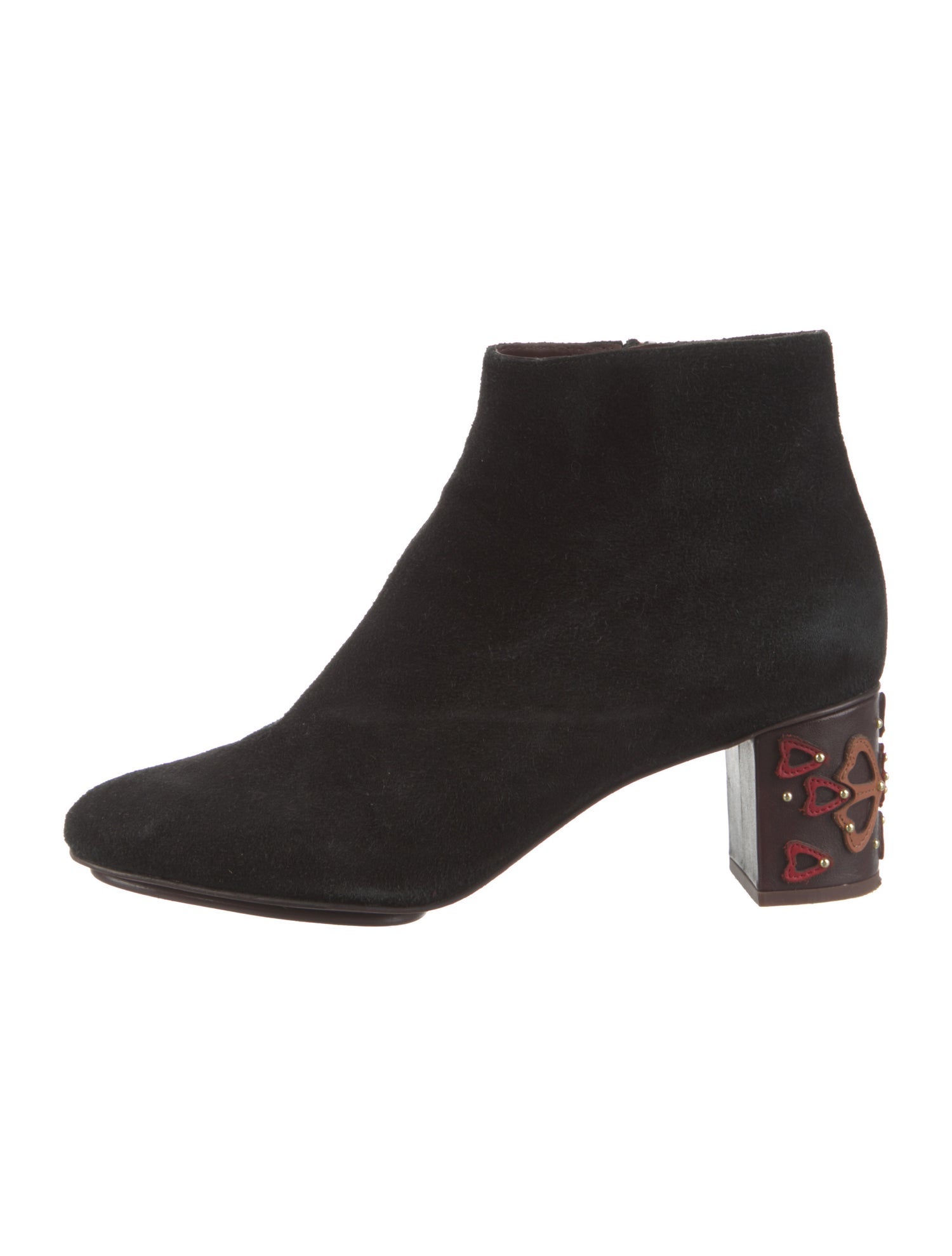See by Chloé Suede Bow Accents Boots