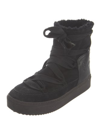 See by Chloé Suede Lace-Up Boots