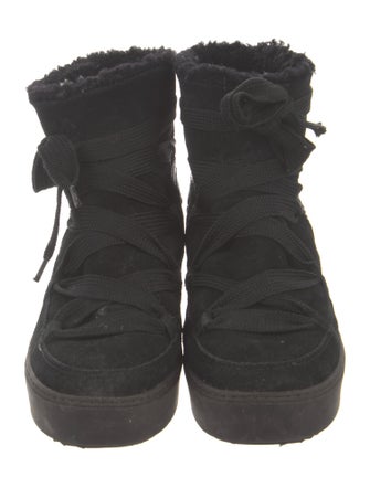 See by Chloé Suede Lace-Up Boots
