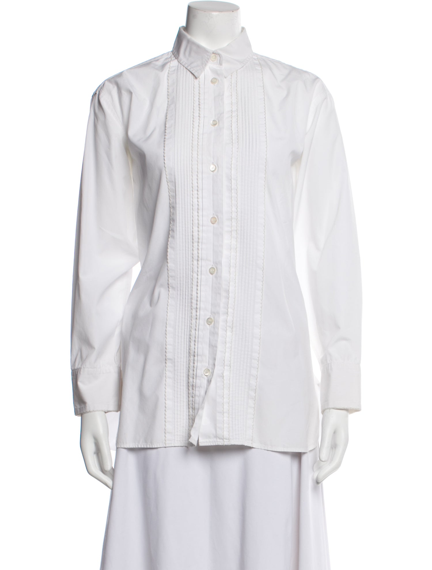 See by Chloé Long Sleeve Button-Up Top