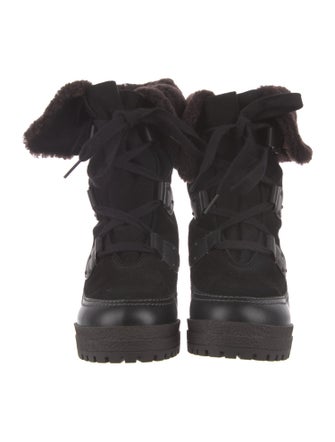 See by Chloé Suede Lace-Up Boots