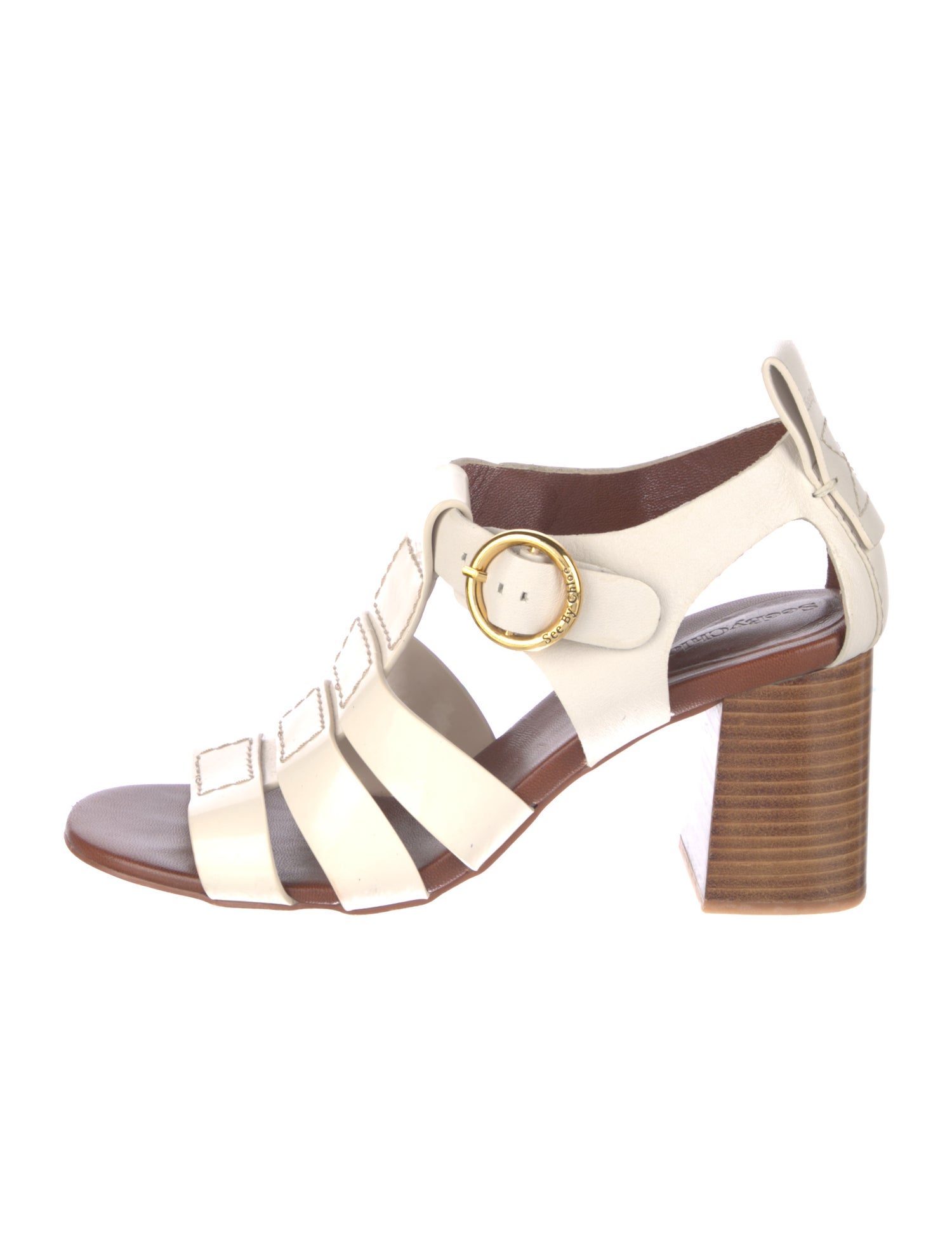 See by Chloé Leather Gladiator Sandals