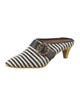 See by Chloé Leather Patterned Mules