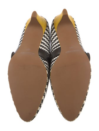 See by Chloé Leather Patterned Mules
