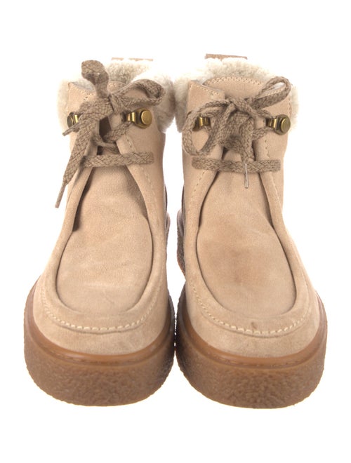 See by Chloé Suede Lace-Up Boots