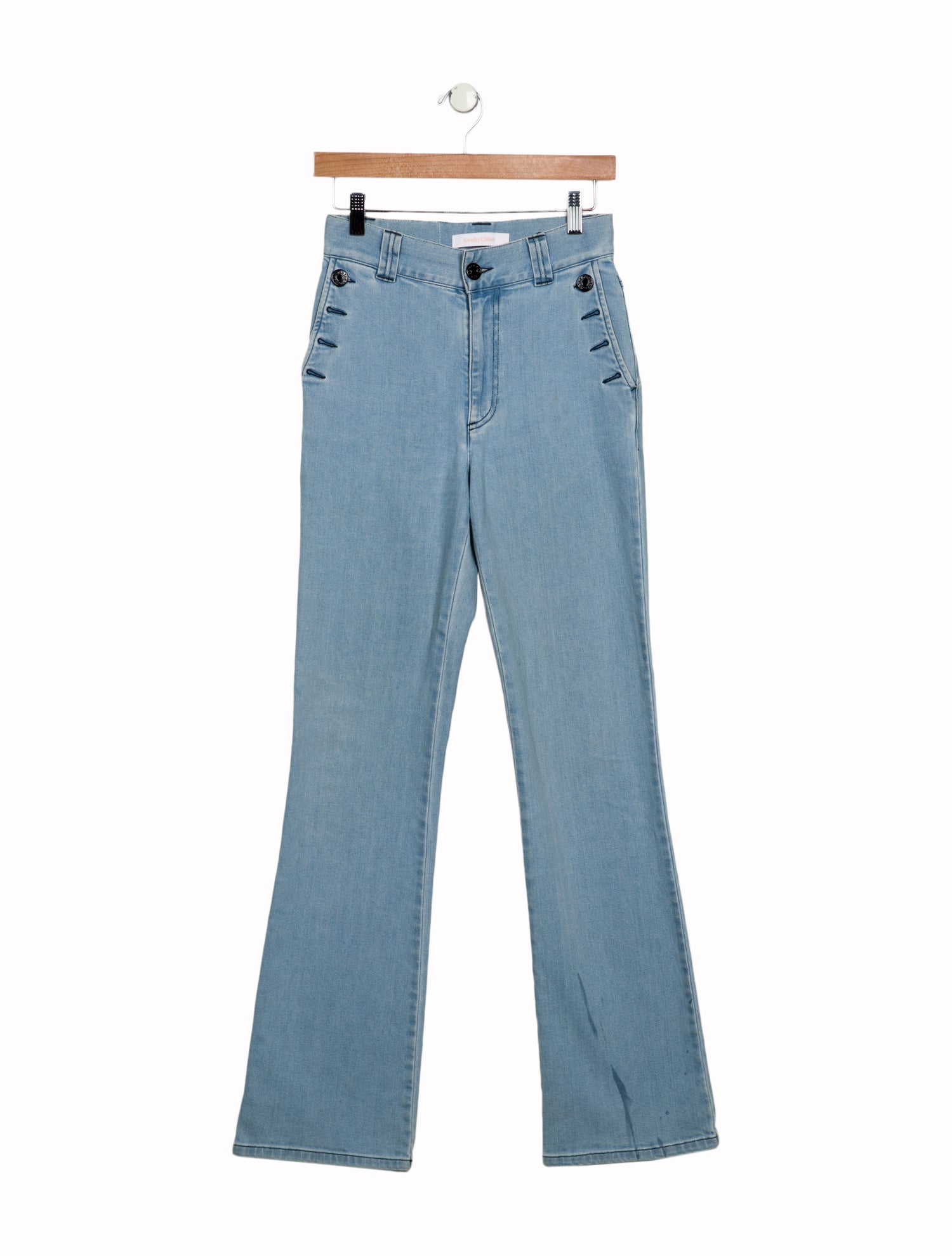 See by Chloé High-Rise Wide Leg Jeans