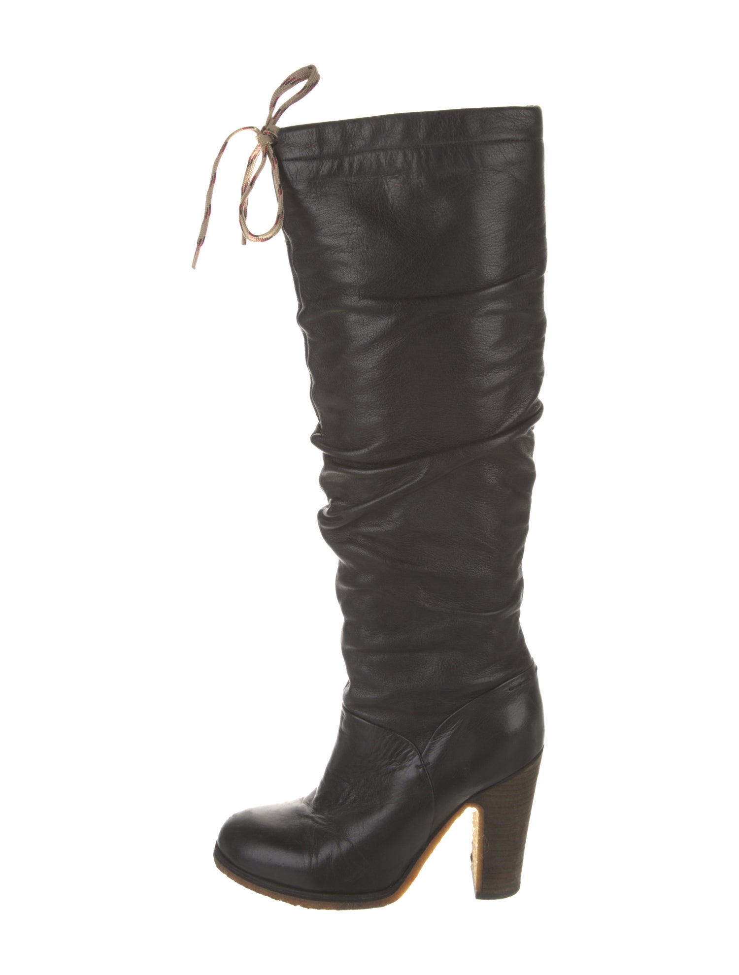 See by Chloé Leather Lace-Up Boots